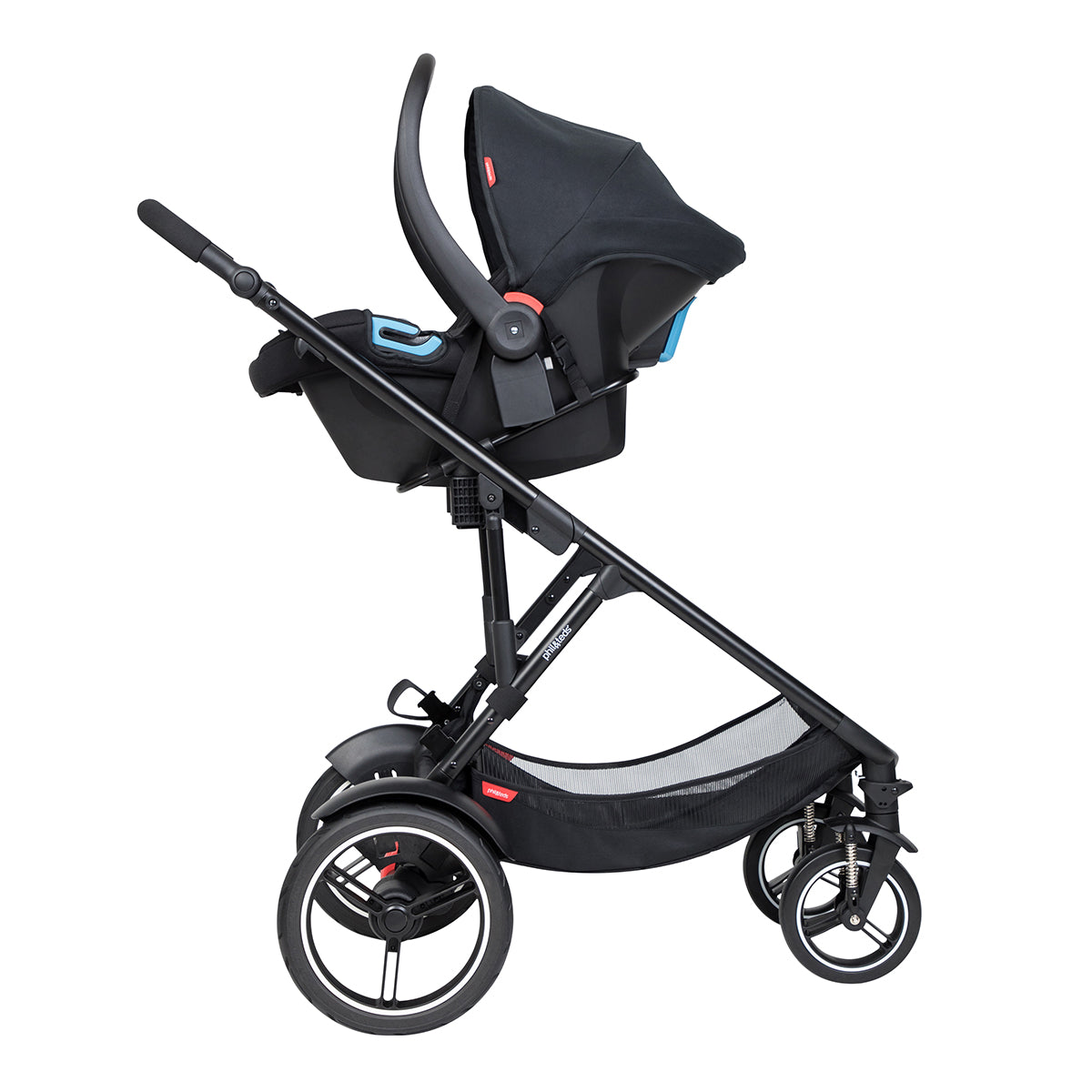 Phil&Teds Voyager Uptown Inline Convertible Stroller