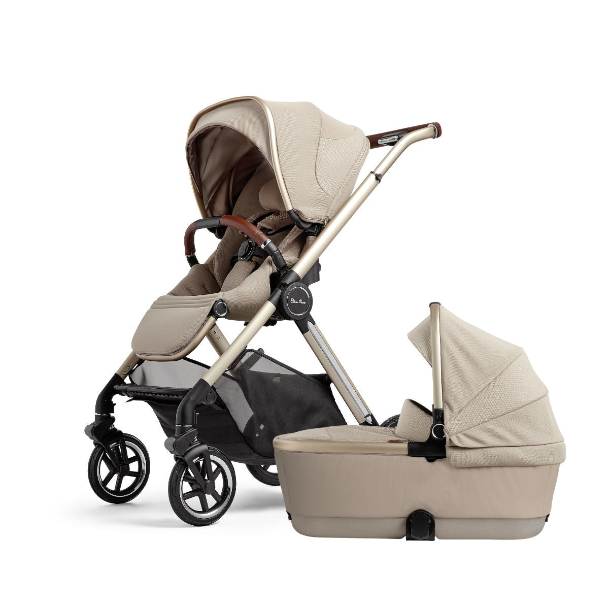 Silver Cross Reef 2 Stroller + Folding Bassient