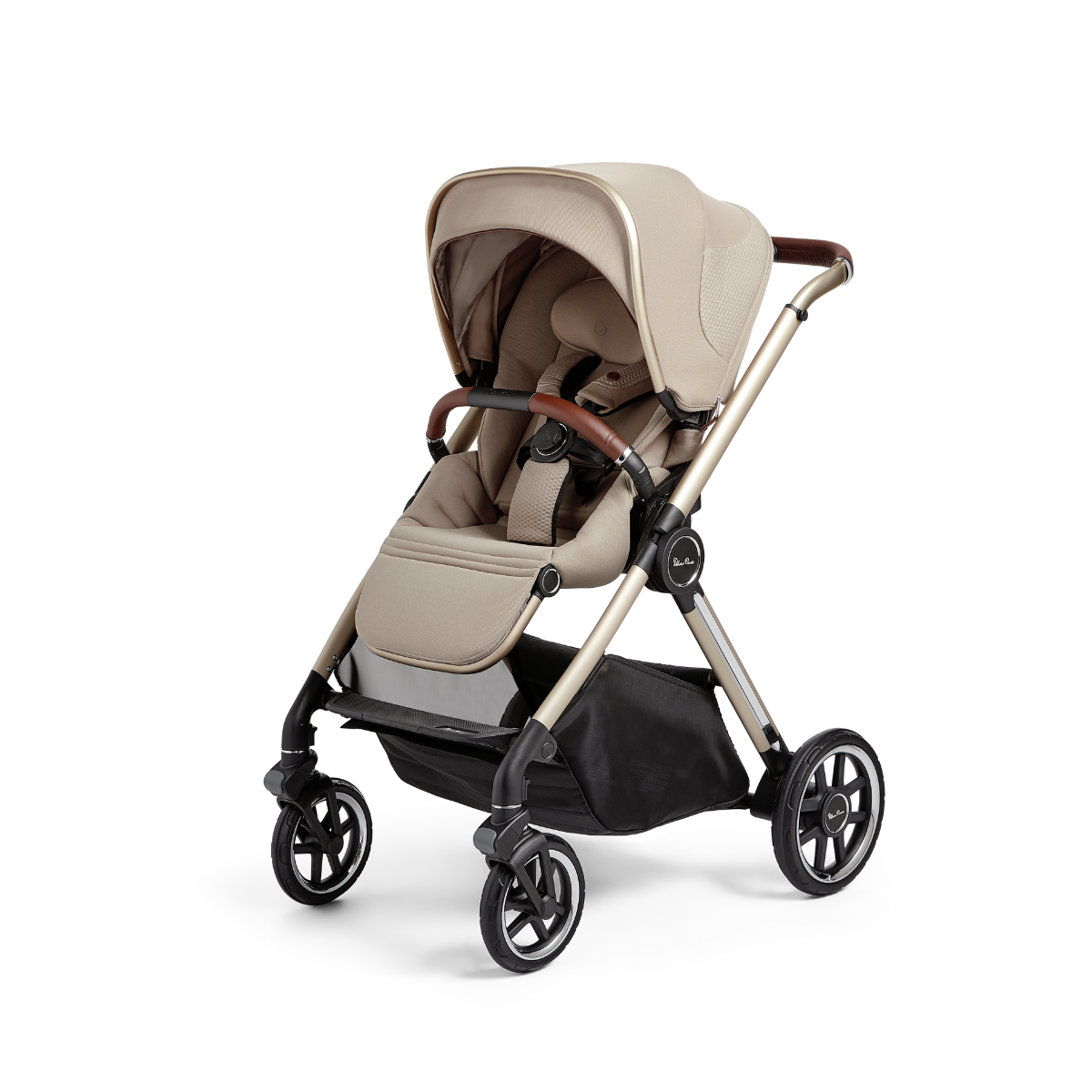 Silver Cross Reef Full-Size Stroller + Bassinet Bundle