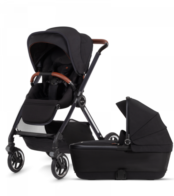 Silver Cross Reef Full-Size Stroller + Bassinet Bundle