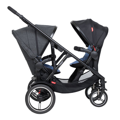 Phil&Teds Voyager Uptown Inline Convertible Stroller