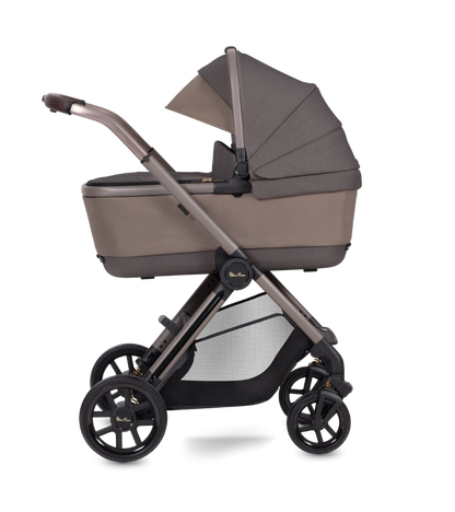 Silver Cross Reef Full-Size Stroller + Bassinet Bundle