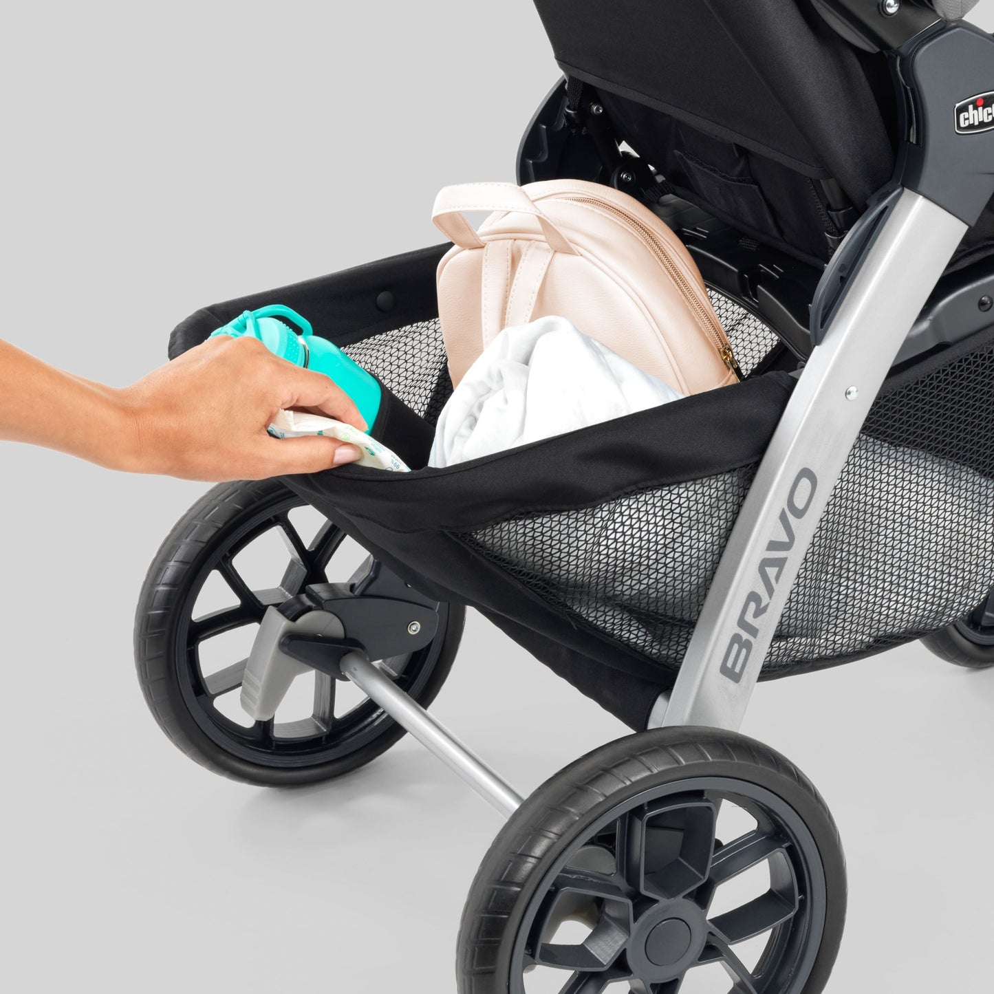 Chicco Bravo LE ClearTex Quick-Fold Stroller