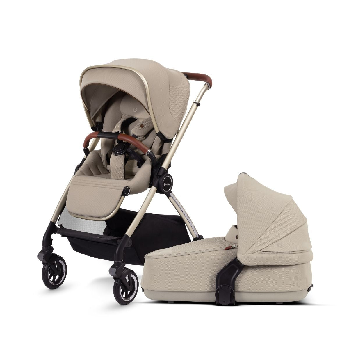 Silver Cross Dune Stroller + Bassinet Bundle