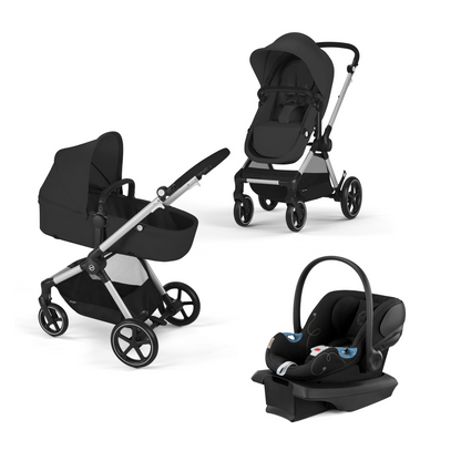 Cybex EOS 5-in-1 Travel System Stroller + Lightweight Aton G Infant Car Seat