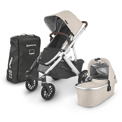 UPPAbaby Vista V2 Stroller and Travel Bag Bundle