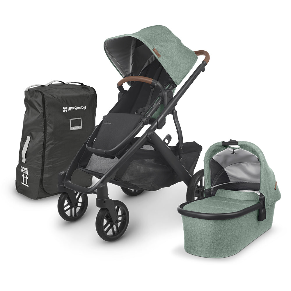 UPPAbaby Vista V2 Stroller and Travel Bag Bundle