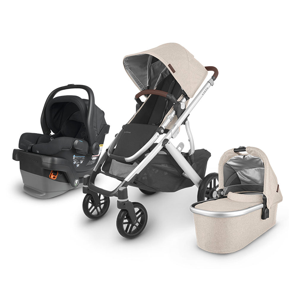 UPPAbaby Vista V2 Stroller Bundle with Mesa V2 Infant Car Seat