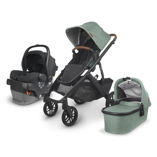 UPPAbaby Vista V2 Stroller Bundle with Mesa V2 Infant Car Seat