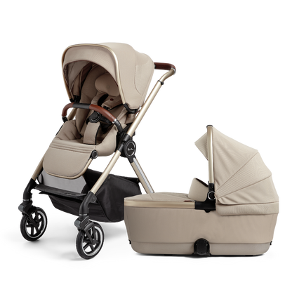 Silver Cross Reef Full-Size Stroller + Bassinet Bundle