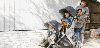 UPPAbaby Vista V2 Full Size Double Stroller Bundle